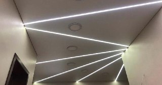 Световые линии на потолке Мегион, цена от 2562 руб.